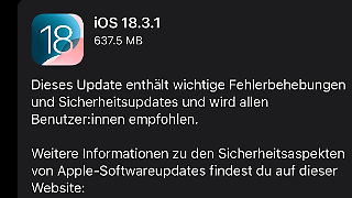 iPhones m&uuml;ssen dringend aktualisiert werden