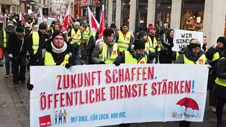 Neue Warnstreiks in Mitteldeutschland stehen an