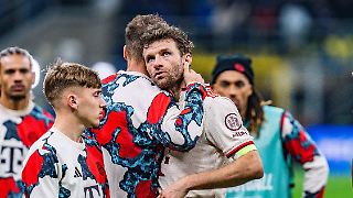 Als alles vorbei ist in Mailand, reagiert Thomas Müller