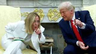 Meloni entlockt Trump Ausrufe des Entzückens