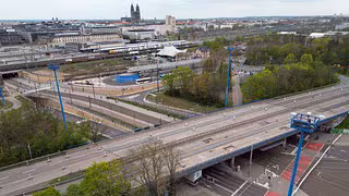 Gesperrte Brücke in Magdeburg: Droht der Stadt heute der Verkehrskollaps?