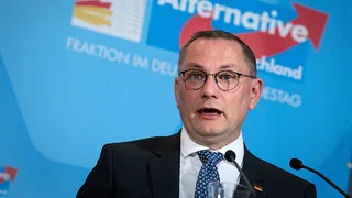 "Schwarzer Freitag für Demokratie" – AfD-Co-Chef Chrupalla kritisiert Verfassungsschutz