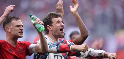 „Ich fühle mich ganz als Meister, ...“, sagt Müller