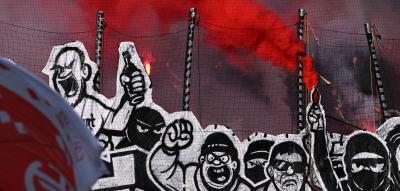 Frankfurter Ausschreitungen in Mainz – Schiedsrichterassistent wird von Stange getroffen