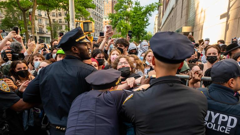 Erneut Proteste an Columbia-Uni gegen Gaza-Krieg