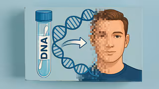 Gesicht eines Menschen aus DNA-Probe rekonstruieren