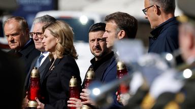 Gemeinsames Gedenken am Maidan