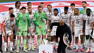 Kompany überrascht mit "Stargast" bei Bayern-Meisterfeier