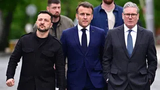 Europas symbolischer Besuch in Kiew