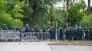 Berliner Polizei sorgt für Ärger bei Fußball-Bundesligist