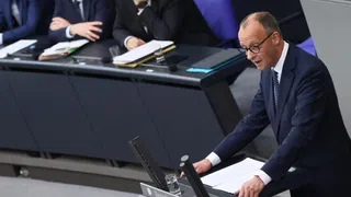 Bundeskanzler Friedrich Merz ruft den Westen zur Einigkeit auf