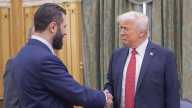 Trump fordert Syrien zur Anerkennung Israels auf