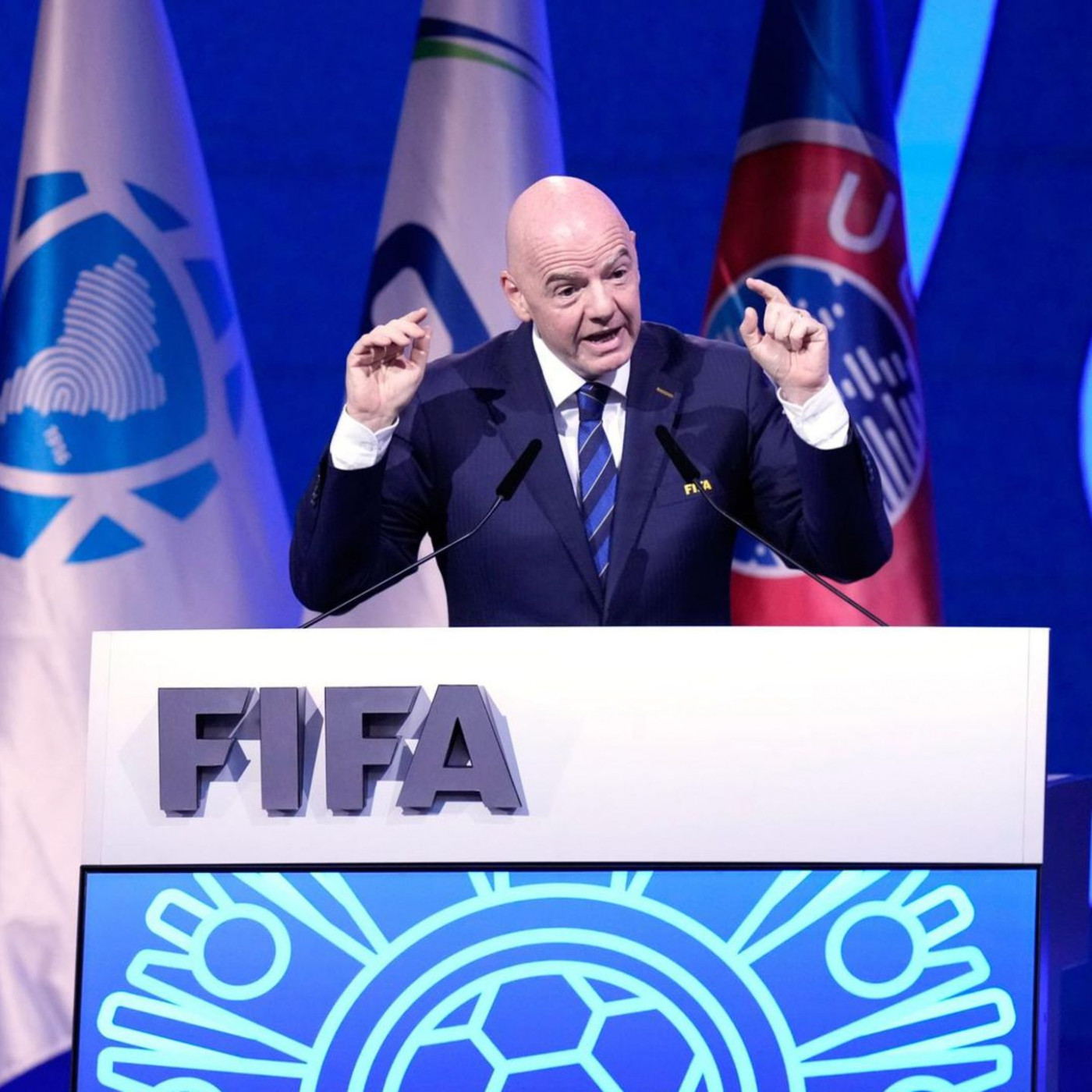 Trump-Tour von Gianni Infantino sorgt für Eklat beim Fifa-Kongress