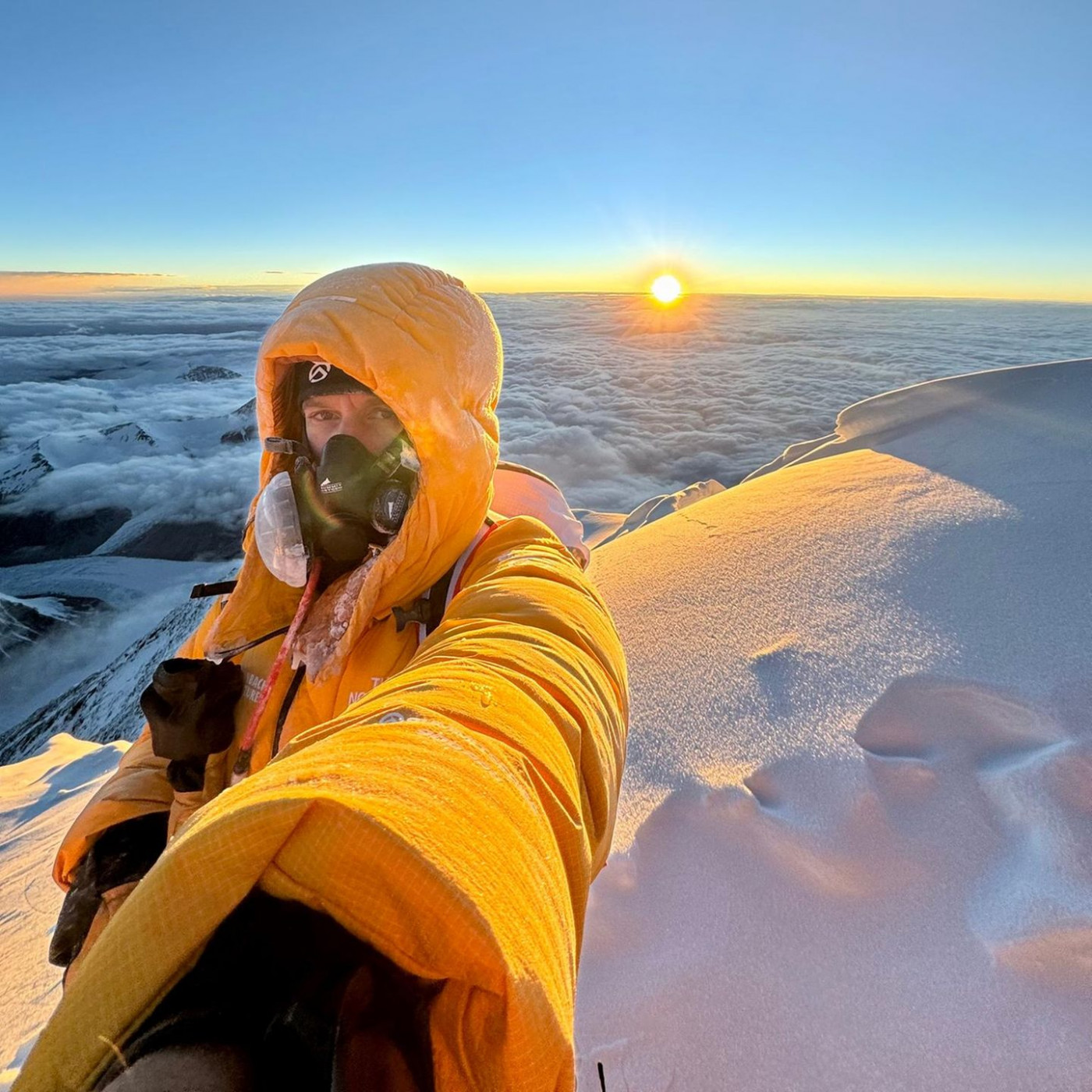 Er will in einer Woche auf den Mount Everest. Manche sagen, er spiele mit dem Tod