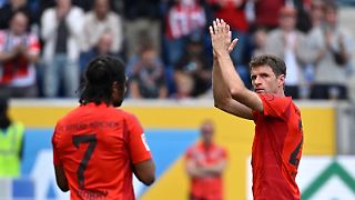 FC Bayern verabschiedet Thomas Müller mit Kantersieg aus der Liga