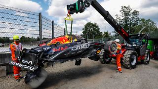 Ferrari erlebt Quali-Desaster, Red-Bull-Crash sorgt für Schreckmoment