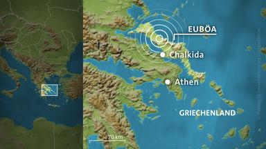 Mehrere Erdbeben auf griechischer Insel Euböa