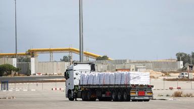 Erste Hilfsgüter seit Monaten erreichen Gaza