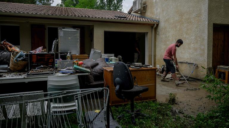 Drei Tote bei Unwetter in Südfrankreich