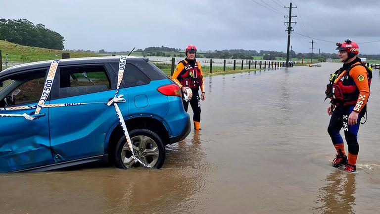 Schwere Überflutungen an Australiens Ostküste