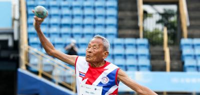 Dieser 105-Jährige verblüfft bei den World Masters Games