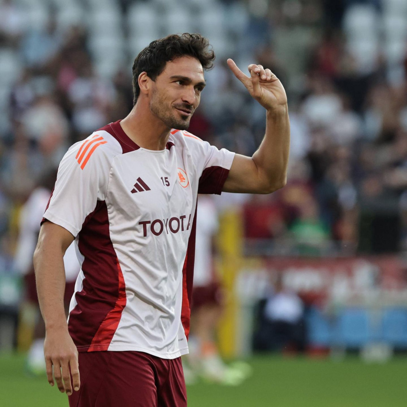 Mats Hummels geht. Sein Abschied dauerte ungefähr drei Minuten