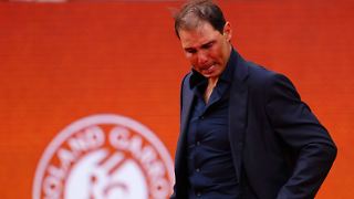 Rafael Nadal bricht in seinem "Wohnzimmer" in Tränen aus