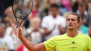 Alexander Zverev bringt French-Open-Zuschauer zum Lachen