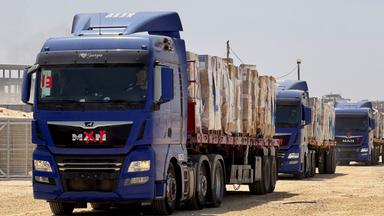 Stiftung startet offenbar Verteilung von Hilfsgütern