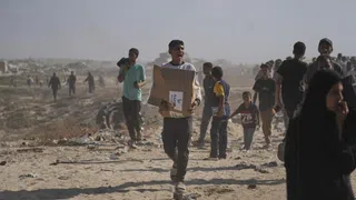 Gaza: Hilfsgüterverteilung mit vielen Fragezeichen