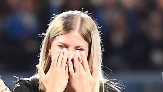 Turnerin Seitz beendet Karriere mit Tränen in den Augen