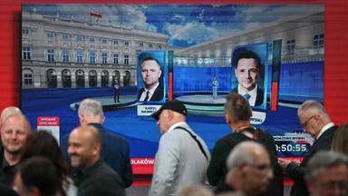 Kopf-an-Kopf-Rennen - Nawrocki liegt knapp vorn