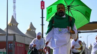 Muslimische Pilgerfahrt nach Mekka unter extremen Bedingungen