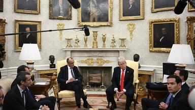 Ein freundliches, aber einseitiges Treffen