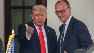 Freundlicher Merz bei freundlichem Trump