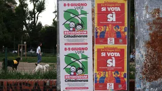 Italien ist gespalten: Ans Meer oder an die Abstimmungsurne?