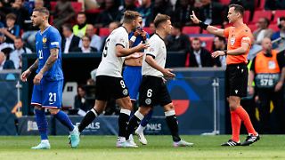 Nagelsmann schimpft über "Regelverstoß vom Schiedsrichter"