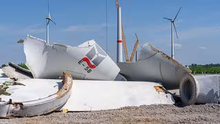 Windenergie-Verband: Geringe Gefahr durch defekte Windräder