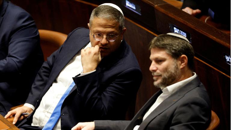 Sanktionen gegen zwei israelische Minister verhängt