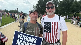 Veteraninnen und Veteranen boykottieren Trumps Militärparade