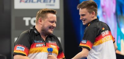 Deutschland feiert sensationellen Sieg gegen England um Superstar Littler