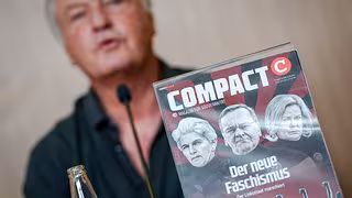 Bundesverwaltungsgericht hebt Verbot des "Compact"-Magazins auf