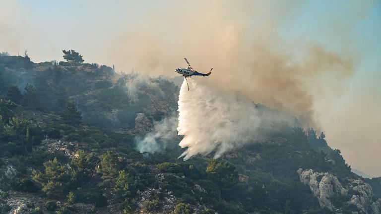 Brände auf Chios unter Kontrolle