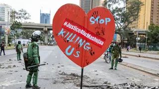 In Kenia ist Demonstrieren lebensgefährlich