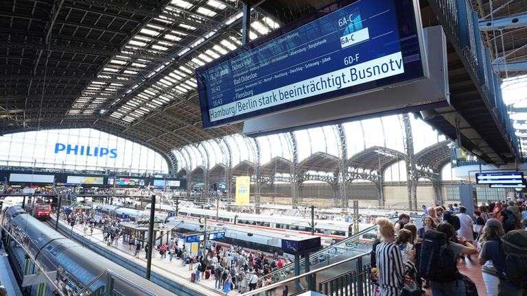 Hitze beeinträchtigt auch den Bahnverkehr
