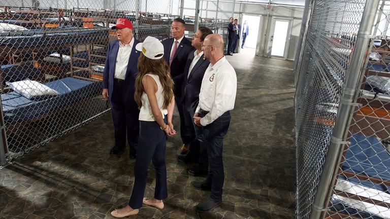 Abschreckung in den Everglades