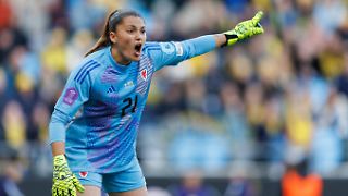 Die Torhüterin, die sich vor ihren Fans fürchtet