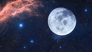 Vollmond und Sternschnuppen stehen im Zeichen des Sommers