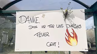 Ticker zum Waldbrand Gohrischheide: Anwohner in Nieska bedanken sich bei Helfern