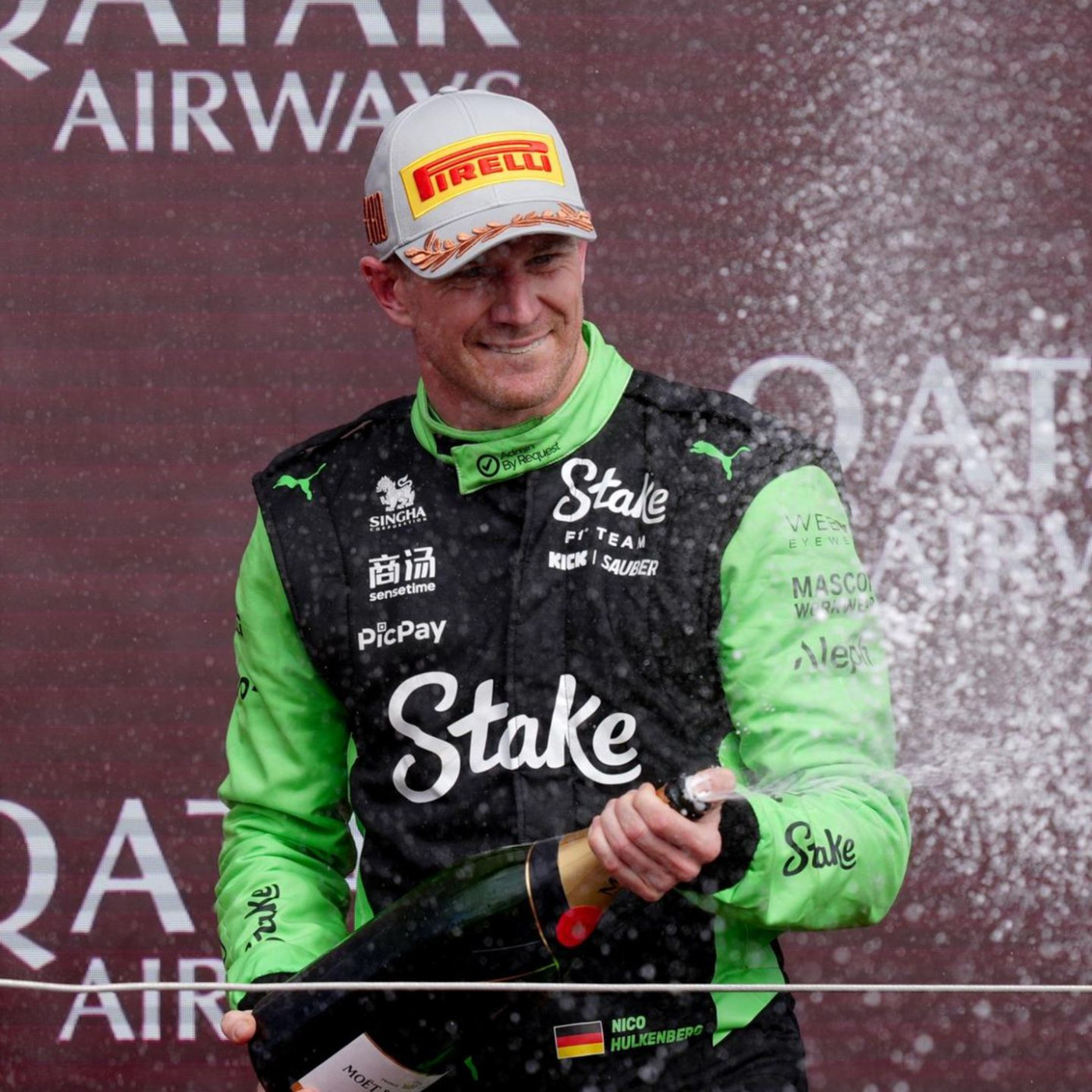 Im 238. Rennen – Nico Hülkenberg rast zum ersten Mal auf das Podium